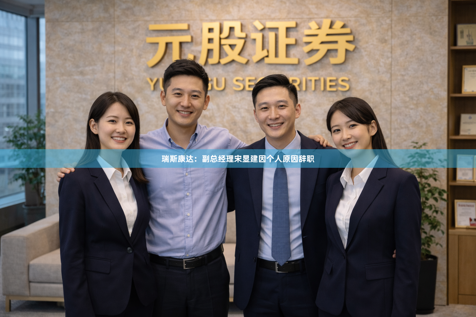 瑞斯康达:副总经理宋显建因个人原因辞职