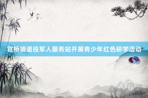 官桥镇退役军人服务站开展青少年红色研学活动