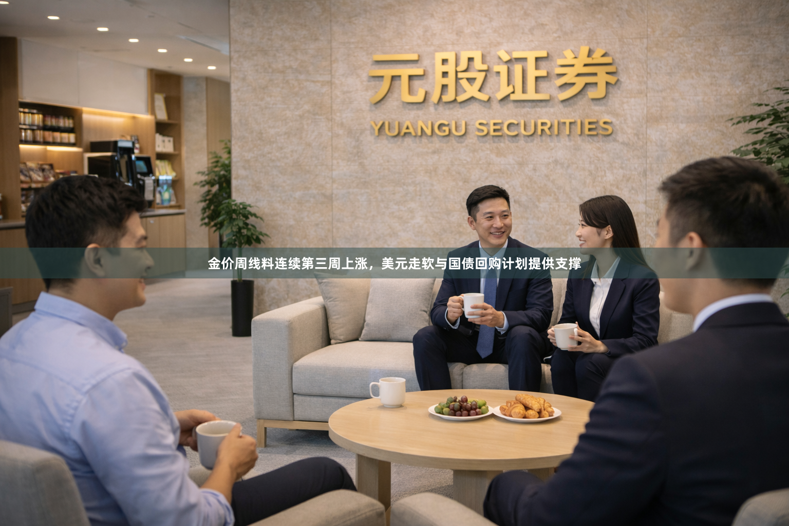 金价周线料连续第三周上涨，美元走软与国债回购计划提供支撑