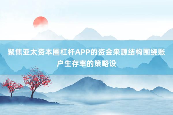 聚焦亚太资本圈杠杆APP的资金来源结构围绕账户生存率的策略设