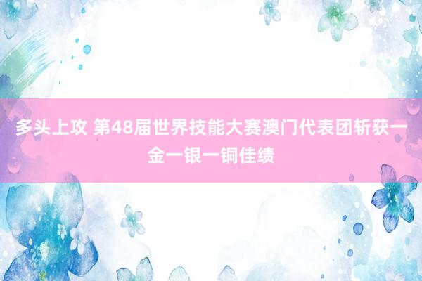 多头上攻 第48届世界技能大赛澳门代表团斩获一金一银一铜佳绩